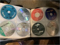 Large Cd book unfilled + or - 100