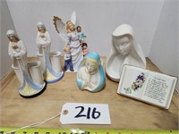 Mother Mary Planters, Figures