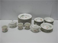 Vtg Mikasa Fine Ivory Dishes Pictured