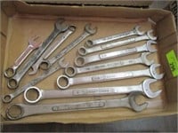 Flat w/assorted wrenches