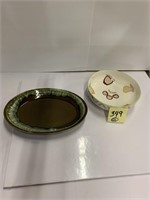 Faltzcraft Platter & bowl