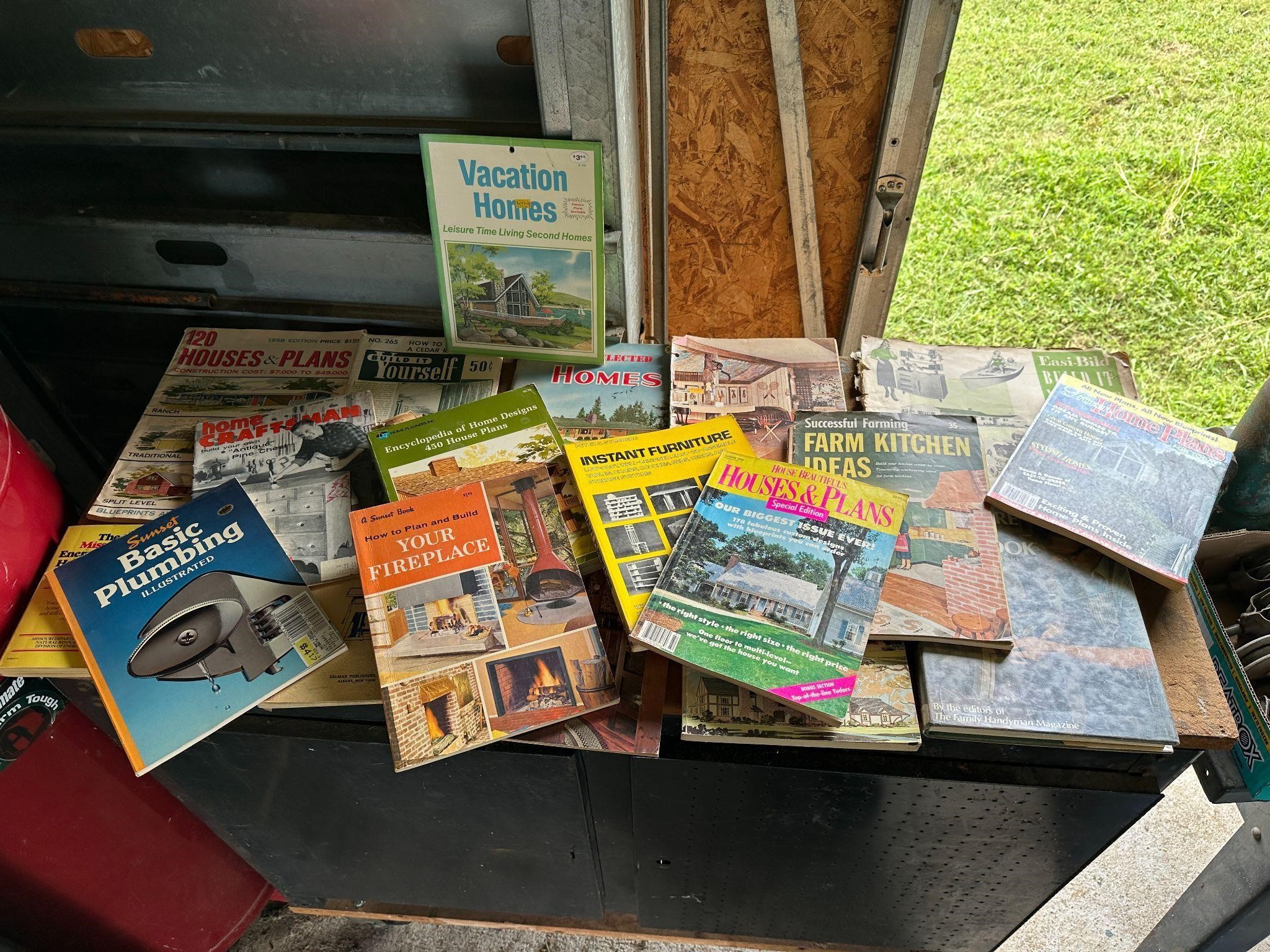 Lot Of Home & Building Plans Books