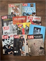 Lot of vintage Life magazines