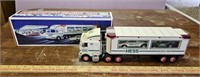 1997 Hess Toy Truck & Racers- Please See Pictures
