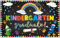 72x43in Kindergarten Grad Backdrop Class 2024