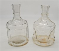 Vintage Glass Decanters White House Vinegar Bottle