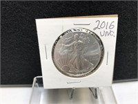 2016 Silver Eagle  UNC