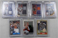 (7) BASEBALL PATCH CARDS - USA TEAM plus