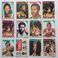 1975-76 Topps 12 Card Lot Collection Wohl etc
