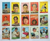 50s & 60s Baseball Cards Lot Collection
