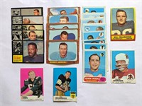 1960s Topps Football Cards Lot Collection