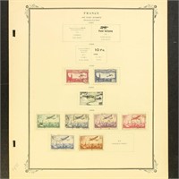 France Stamps Back of Book on album pages,CV $370+