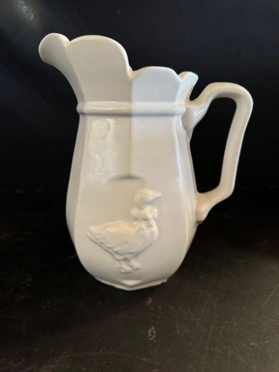 Ceramic Goose Pitcher