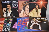 10 Vintage Elvis Vinyl Albums. Christmas, Girls