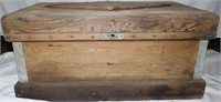 Vintage Wooden Chest 34" x 20"x 16" Tall