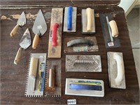 Trowels, Finishing Tools