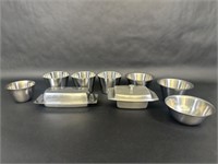 Stainless Steel Butter Dish, Sauce Dish, Bowls