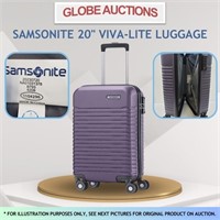 BRAND NEW SAMSONITE 20" VIVA-LITE LUGGAGE(MSP:$329