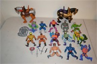 Masters of the Universe Figures and Horses