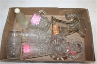 Large lot of VTG clear glass