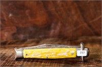 Colonial Yellow Folding Bowie Prov. USA