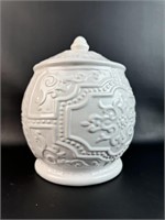 White ceramic Cookie Jar