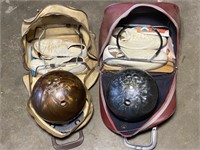 2 Bowling Balls & Bags