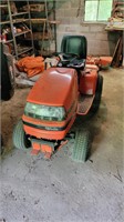 Kubota Tractor w Mower Attachment Deck