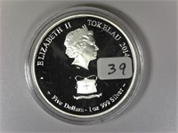 2014 One Ounce Silver Round