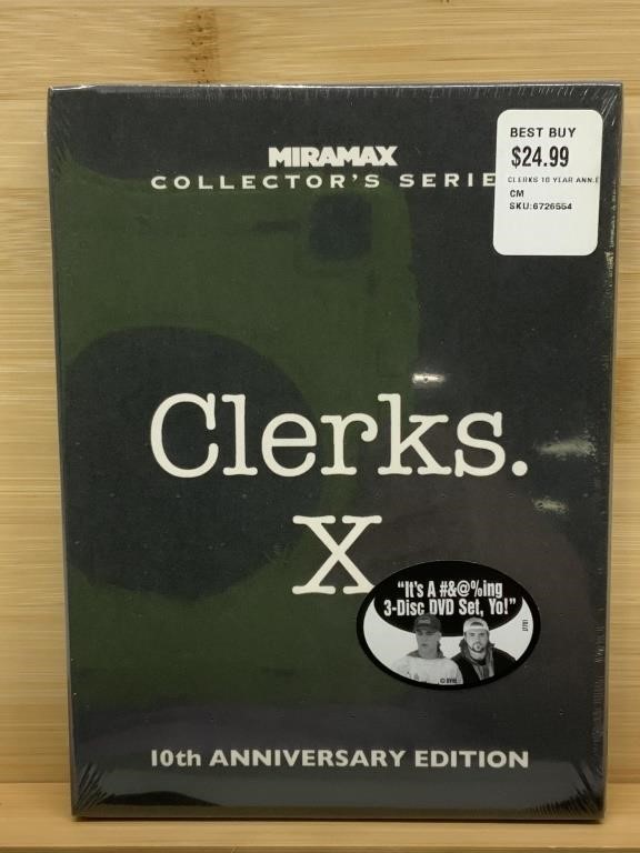 Sealed! Clerks. X 10th Anniversary DVD Collection