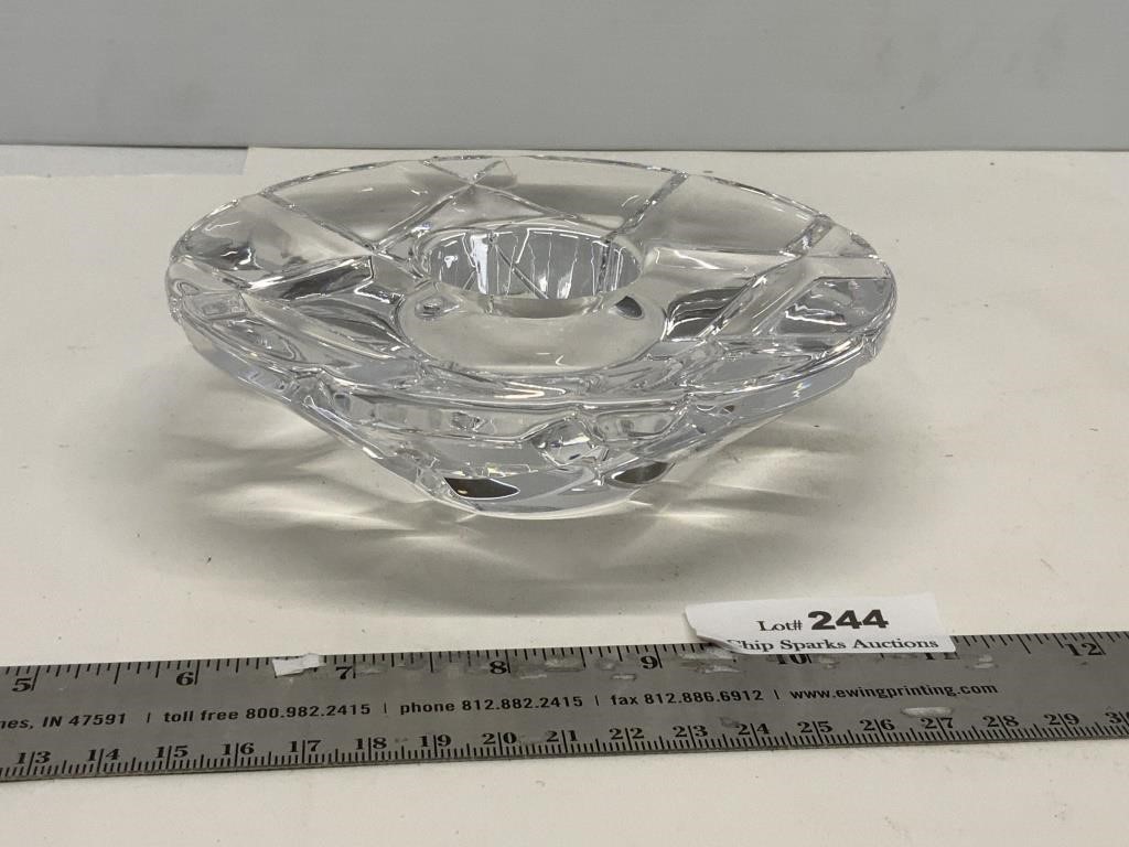 Vintage Orrefors Crystal Votive Candle Holder