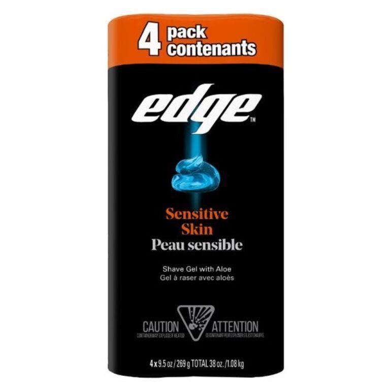4-Pk Edge Shave Gel