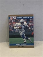 1990 Pro Set FACT Cincinnati
#1 Barry Sanders,