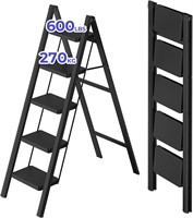 5 Step Ladder, Iron Folding Step Stool