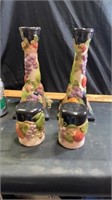 Matching s&p shakers & candle sticks