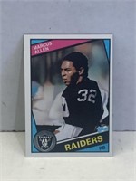 1984 Topps
98a Marcus Allen, Los Angeles Raiders