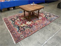 LARGE HAND KNOTTED WOOL PERSIAN AREA RUG