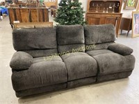 CONTEMPORARY DOUBLE ELECTRIC RECLINING SOFA