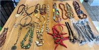 Costume Jewelry  Assorted Necklaces