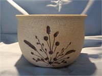 Studio pottery bowl Mattison Maine NY 2/94 5.5