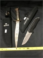 Gerber Knife & Sheath, Homemade Knife