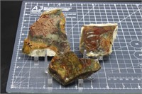 Morrisonite cut pieces,  11.0 oz