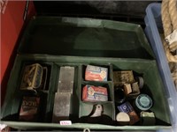 Vintage Staple Boxes and Storage Case