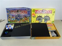 SpongeBob and Disney Monopoly Games - Disney box