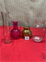 Group: Glass Vases