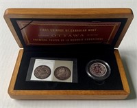 2008 Canada Canadian Mint Coin & Stamp Set