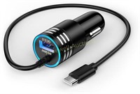 Samsung S24 Ultra Car Charger 48W USB C Cord