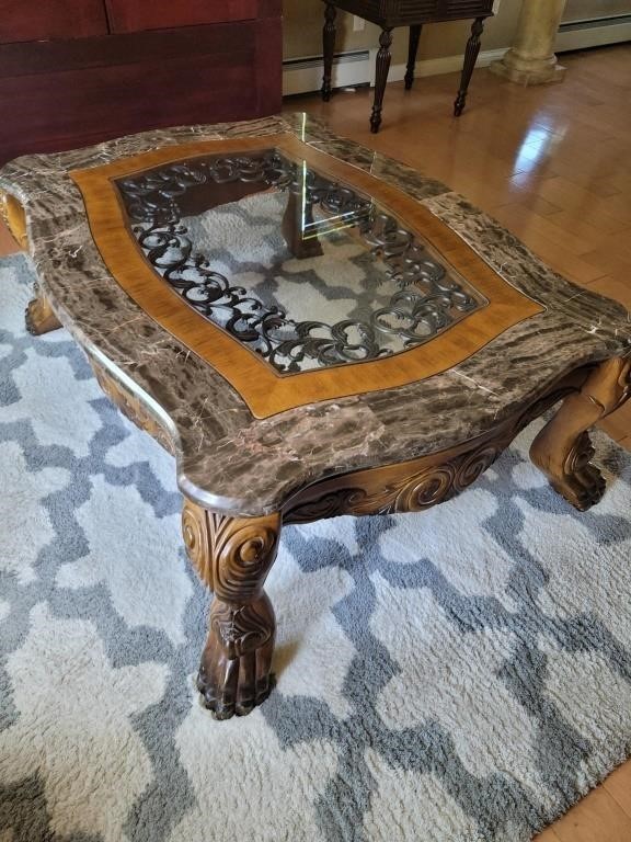 Beautiful ornate coffee table