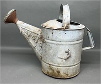 Large Savory Brand Galvanized Metal Watering Can