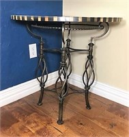 Metal Based Occasional Table with Two